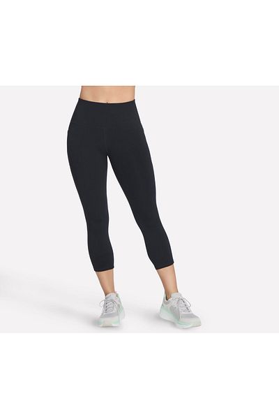 SKECHERS GAWALK HW MIDCALF LE women's leggings black