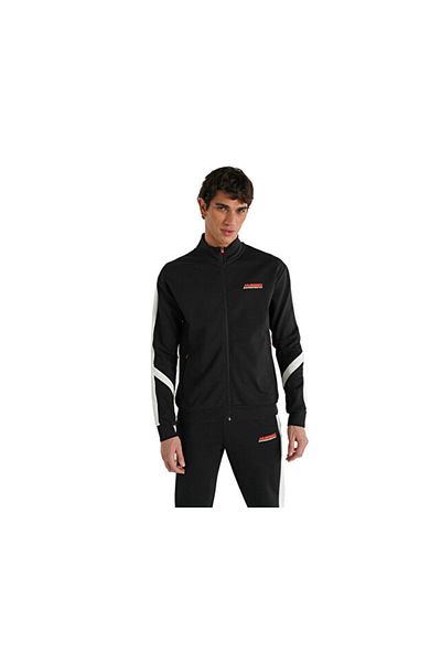 hummel Jon Zip Jacket Ανδρικό Casual Jacket 922231-2001 Μαύρο