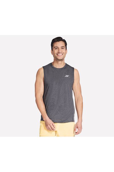 SKECHERS GODRI CHARGE MUSCLE TANK mens t-shirt black