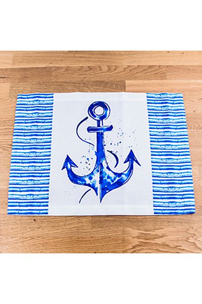 ANEMOSS Anchor Table Mat 2 Pieces