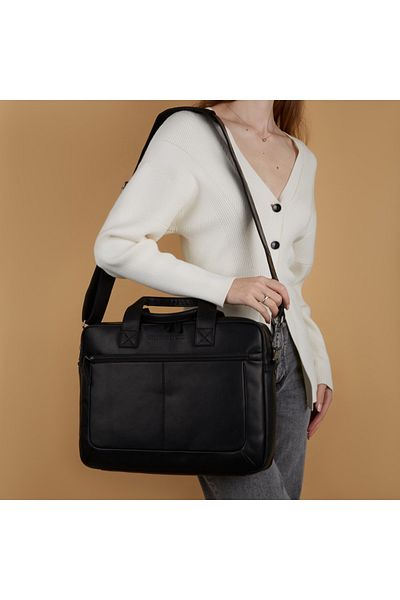 The Chesterfield Brand Calvi Damen Laptoptasche Schwarz C40.103300