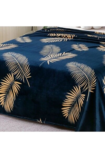 Pucioasa Κουβέρτα Cocolino 200x230cm με χρυσά φύλλα