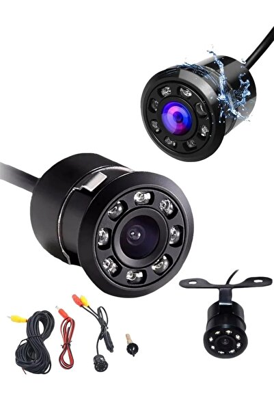 Extra Marketing Mitsubishi L200 Uygun Araba Geri Görüş Kamerası 8 Ir Ledli Ge...