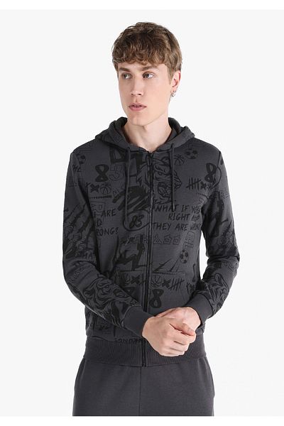 Colin's Slim Fit Men's Anthracite Sweatshirt