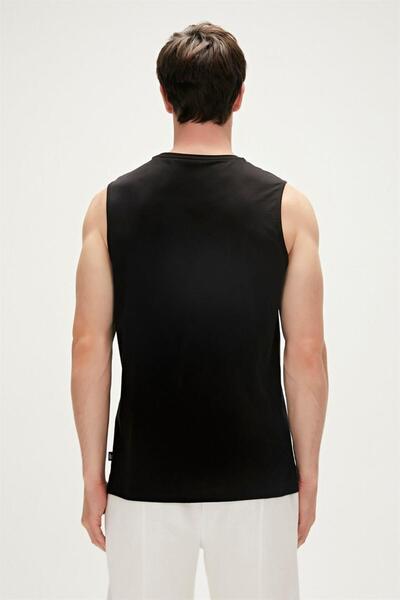 Bad Bear Monstera Tank-top Siyah Baskılı Erkek Atlet