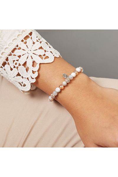 Karma Spiral Light And Lovely Armband 83592el (LENGTE: 17.50-19.00 CM)cm
