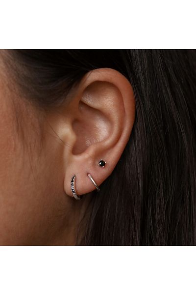 100de100Gübre Karma Damen Earparty Silber Earparty-70