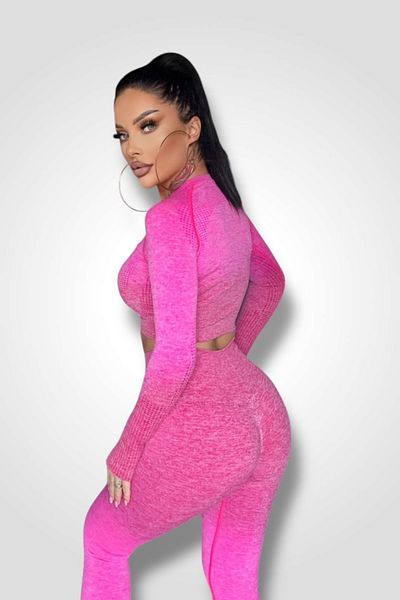 BOMBFIT Push Up Strawberry Seamlesss shapewear set for women