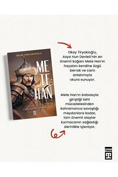 Timaş Yayınları Metehan -Okay Tiryakioğlu
