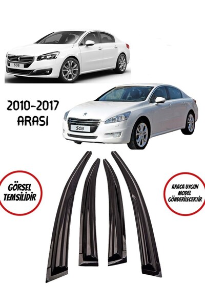 BALP Peugeot 508 Cam Rüzgarlığı 4lü