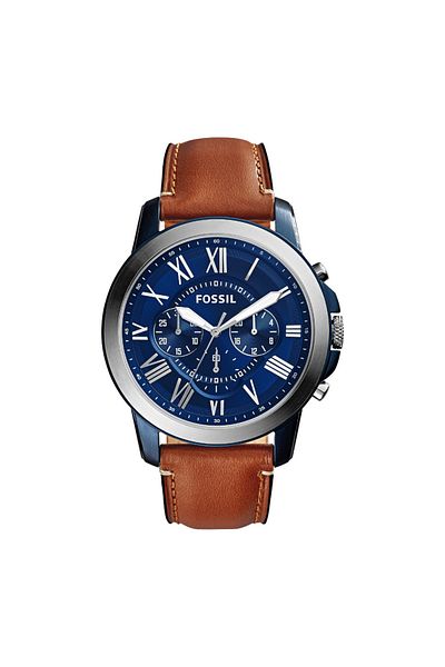 Fossil Grant Herren Uhr Braun Fs5151
