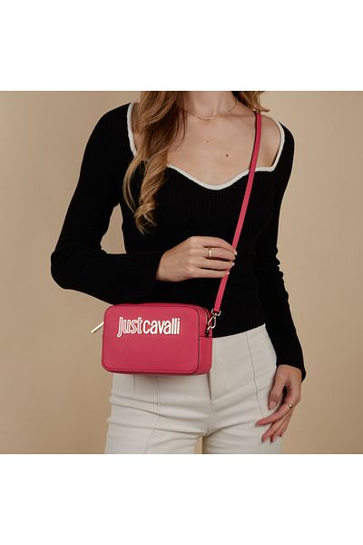 Just Cavalli Metal Damen Umhängetasche Rosa 75ra4bb3-zs766-455