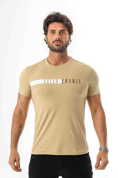 Tony Montana Ocean Collection Crew Neck Κεντητό T-Shirt-MSL-2261