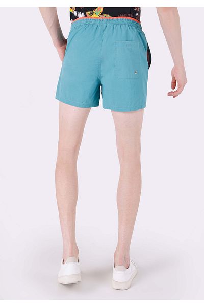Colin's Ανδρικό μαγιό μπλε Slim Fit στη μέση