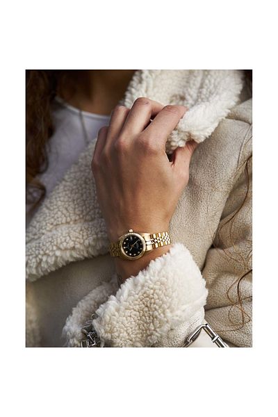 JACQUES DU MANOIR Inspiration Damen Uhr Gold Nro.22