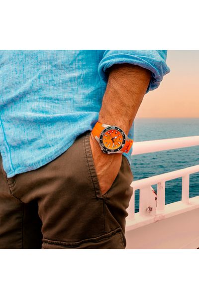 FESTİNA Festina Diver Herren Uhr Orange F20664/4