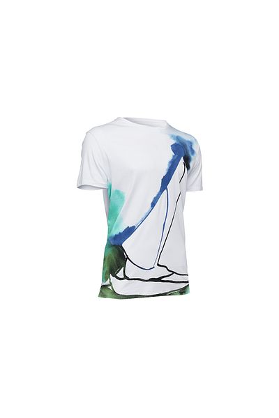 ANEMOSS Sailboat Crew Neck Mens T Shirt