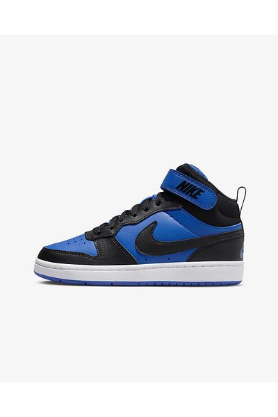 Nike COURT BOROUGH MID 2 BG kids-unisex shoes sneakers blue