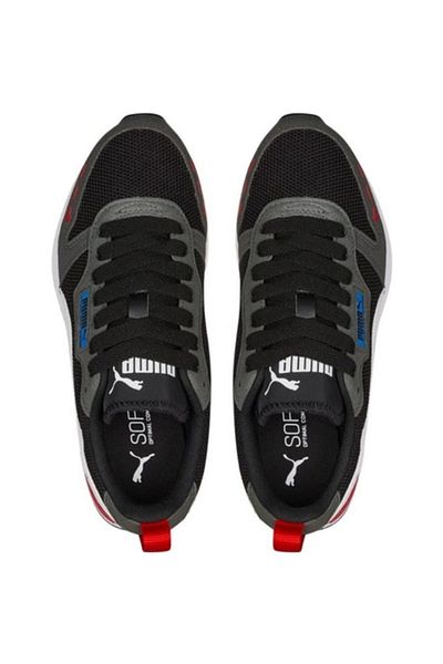 Puma Pantofi sport unisex R78 Jr Puma Black-Puma White-Dark S multicolori