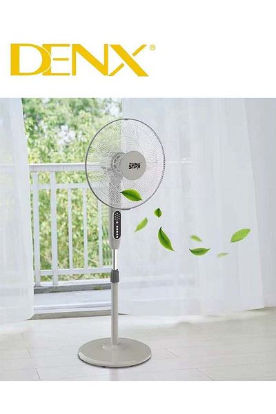 Denx مروحة صغيرة وخفيفة الوزن مناسبة للمكاتب