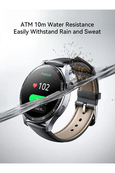 Joyroom Smartwatch 350mAh 48mm, Bluetooth Calls, Fitness, Sleep Modes, Grey, Arabic/English