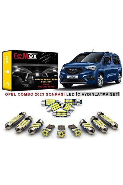 FEMEX Opel Combo LED İç Aydınlatma Ampul Seti FEMEX Parlak Beyaz