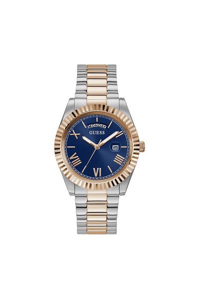 Guess Connoisseur Herren Uhr Roségold/silber Gw0265g12