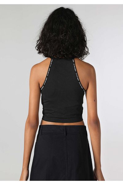 Colin's Tricou negru pentru femei Slim Fit
