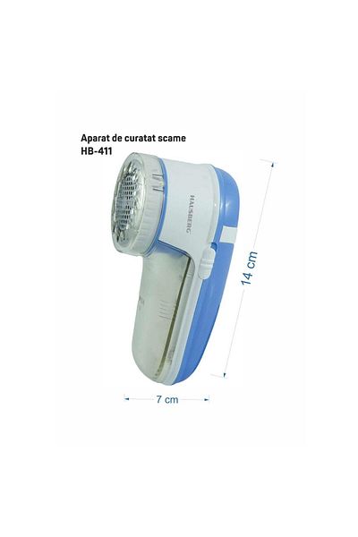 Hausberg Odstraňovač žmolků HB-411, 3 W, 2 3V baterie, vícebarevný