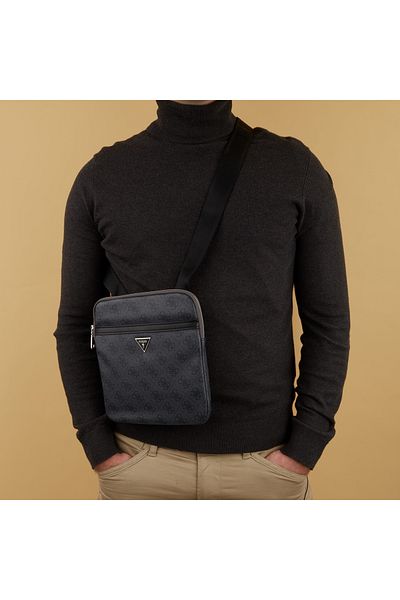 Guess Vezzola Schwarze Umhängetasche Hmevzl-p2223-bla