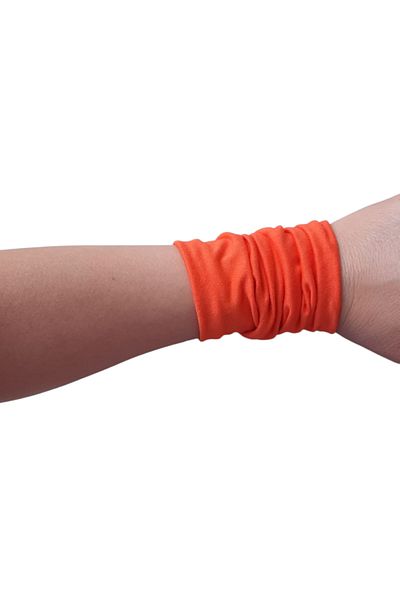 A Bunch Wrist Bandana, Sportsman's Wrist Band, Sportsman's Wristband, Hand Wrist Bandage, Wrist Accessory, Orange