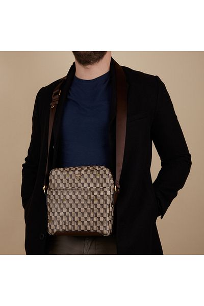 Guess Torino Herren Umhängetasche Braun Hmtojs-p4258-bro