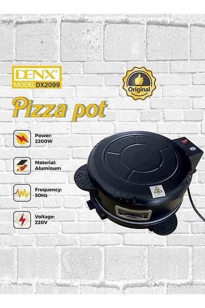 Denx ماكينة الخبز العربي والبيتزا الكهربائية