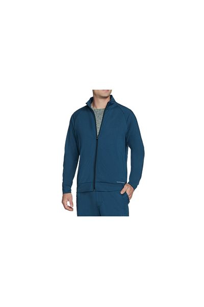 SKECHERS THE HOODLESS HOODIE WEEKEND men's sweatshirt brown