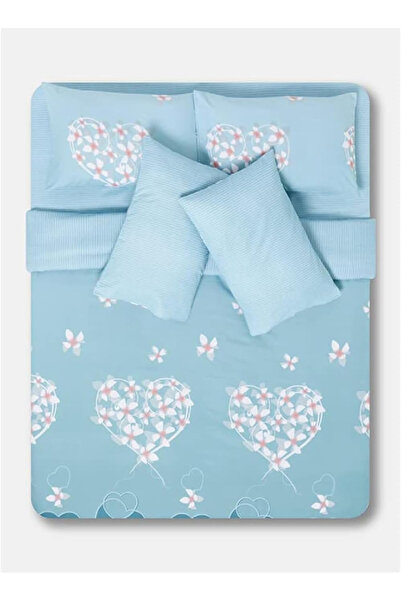 RISHAHOME 6-Piece King Size Duvet Cover Set