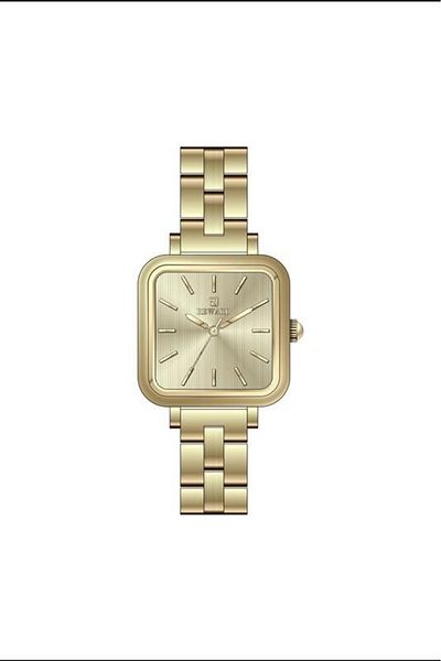 Reward Rwa145714 Gold Yellow Color Stainless Steel Cord Small Square Women Wrist Watch