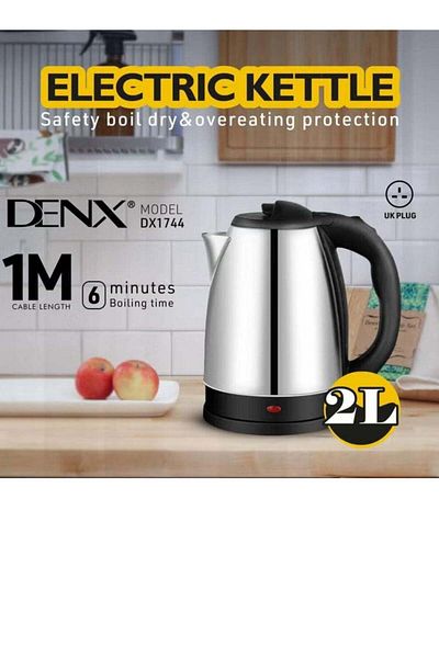 Denx غلاية ماء كهربائية سعة 2 لتر