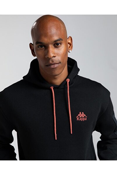 Kappa 321T1Hw005 Authentic Sewa Men's Sweatshirt Black