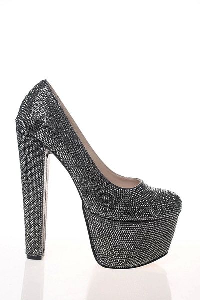 PayBuy Women's Fashion Stylish Gold Full Stone High Heel Heels Wedding Engagement Night Evening Dress Shoes