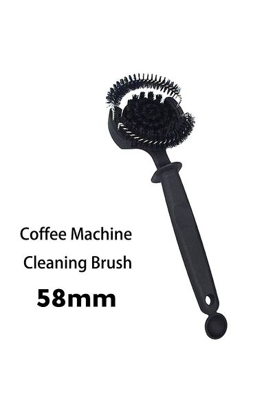 MIBRU Coffee grouphead brush cleaning tool black 58mm
