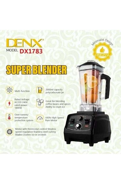 Denx خلاط كهربائي للفواكه والشوربات وجميع أنواع الطعام