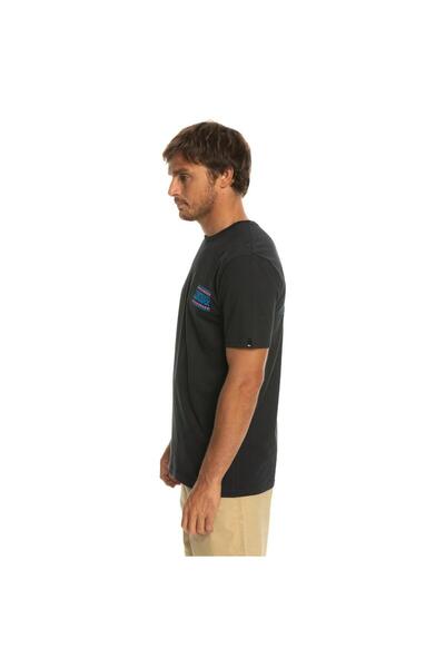 Quiksilver Eqyzt07224 Warpedframes m Tees Men's T-Shirt Black