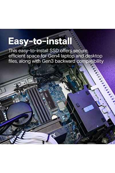 Crucial P310 500Gb Pcie Gen4 Nvme M.2 Ssd Ct500P310Ssd8 (6600-3500 Mbs)