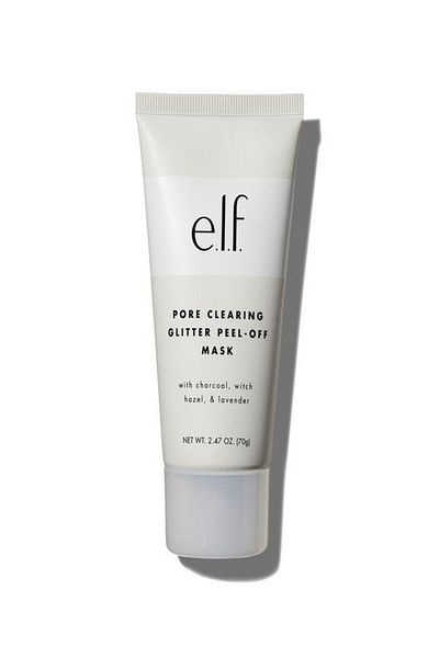 ELF e.l.f. Pore Clearing Glitter Peel Off Mask 70ml – Detoxifying, Fun Skincare for Smooth, Clear Pores