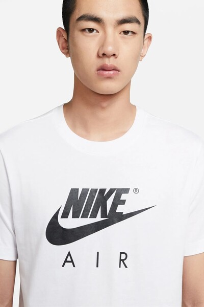 Nike Air Sportswear Men's Tee Short Men's Cotton T-Shirt White