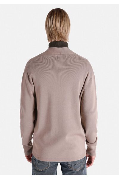 Colin's Comfort Fit Men's Beige Cardigan