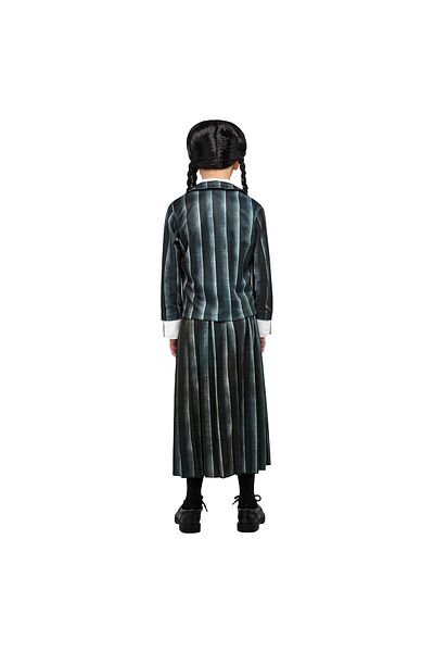 WEDNESDAY Peruca Wednesday Addams pentru fete Universala 6 ani +