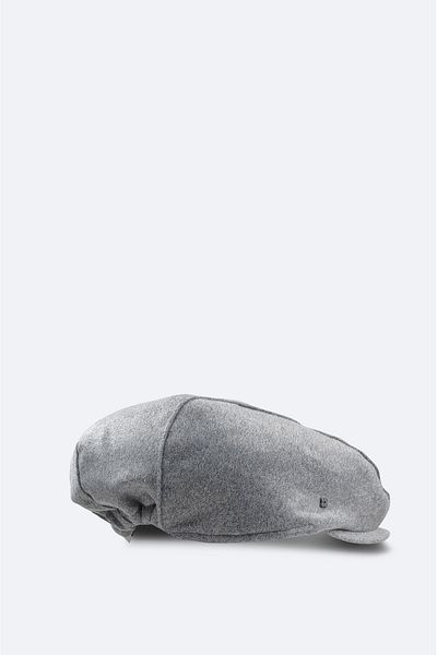 Avva Men's Gray Woolen Cap Hat A32y9200