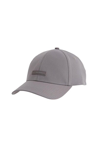 Calvin Klein Erkek SEERSUCKER PATCH BB CAP Şapka