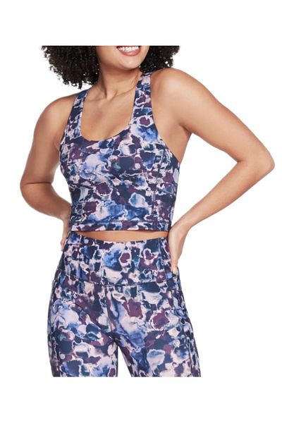 SKECHERS Tricou de damă THE GOWALK DIZZY FLO violet